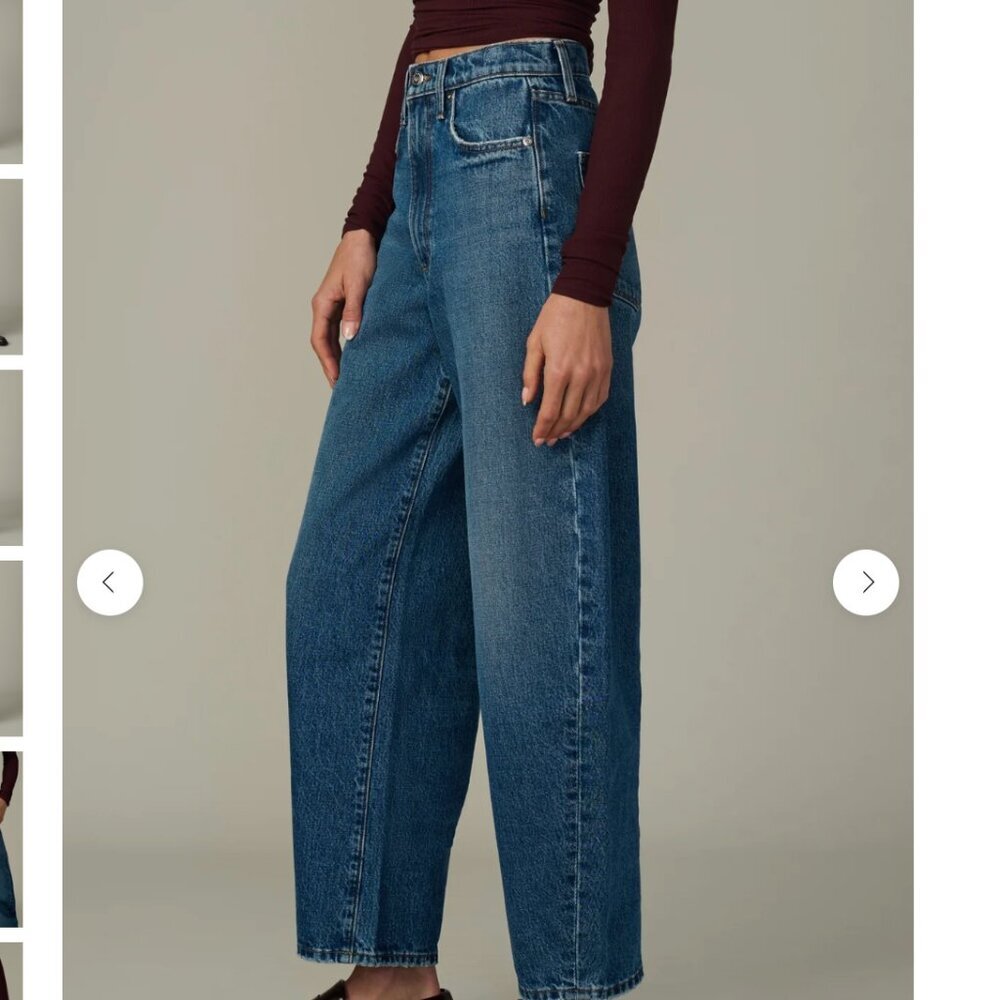 NWT JOE'S THE BILLIE TAPERED BARREL Leg Jeans 29" in Ephemeral Blue Sz 26 $248 - Picture 4 of 10